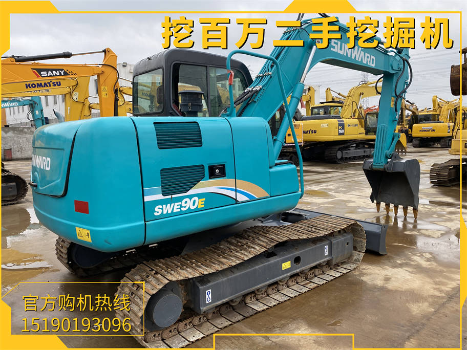 山河智能90二手挖掘機