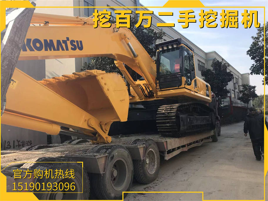 小松450二手挖掘機裝車發貨四川