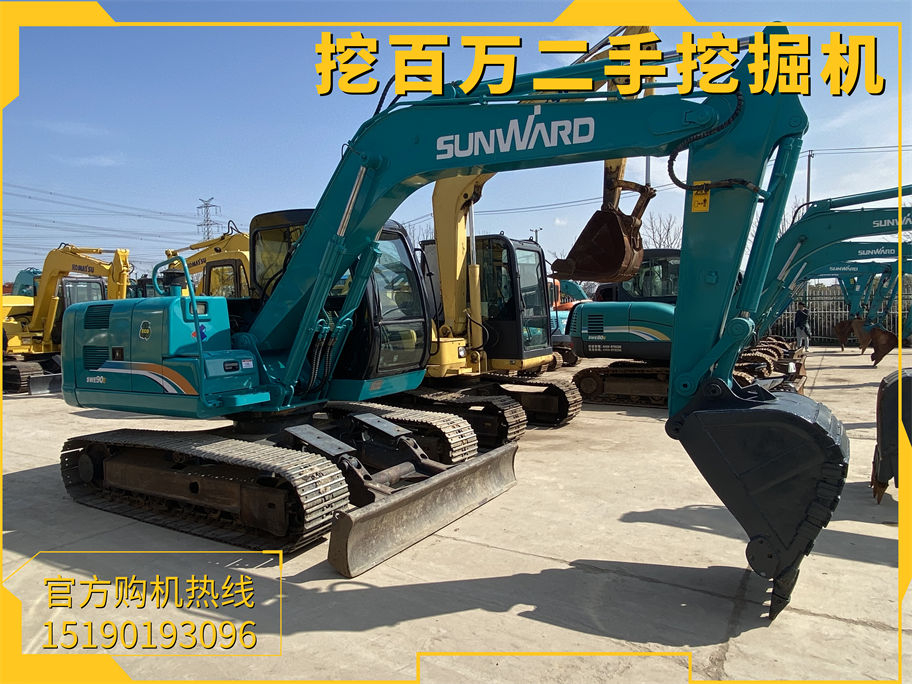 山河智能90二手挖掘機