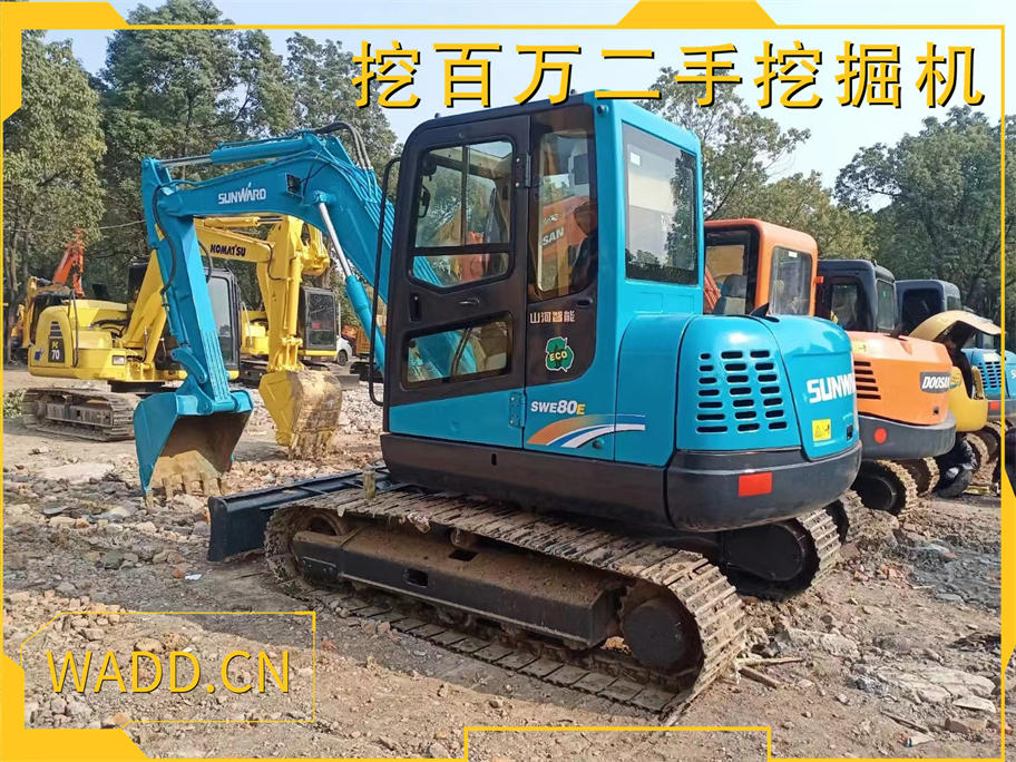山河智能80二手挖掘機