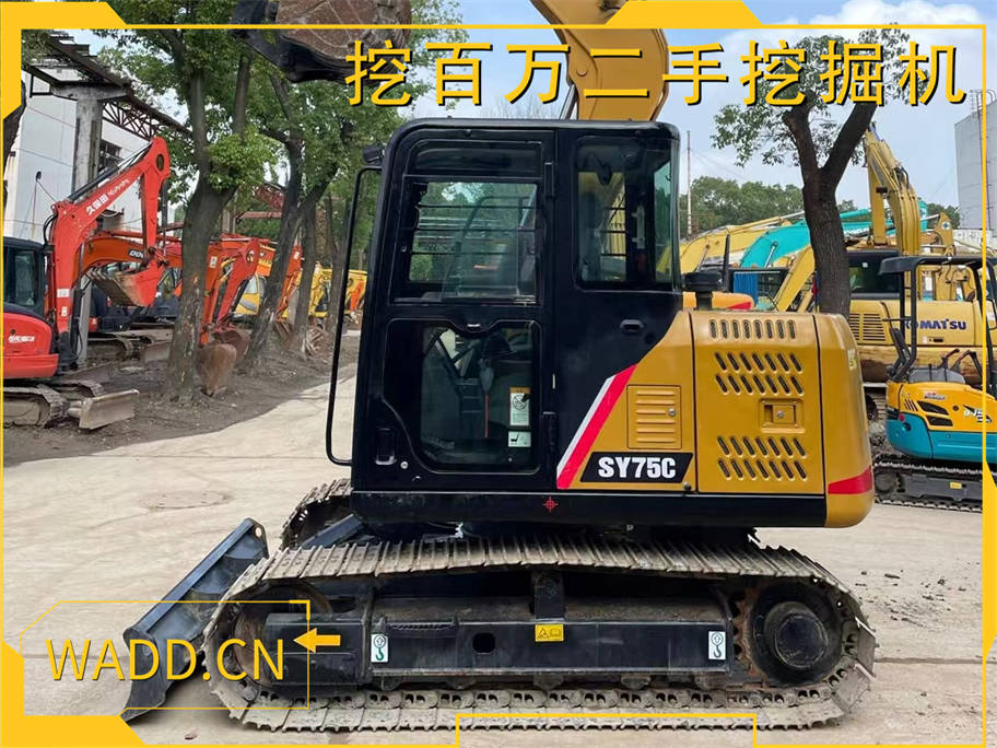 二手三一75挖掘機