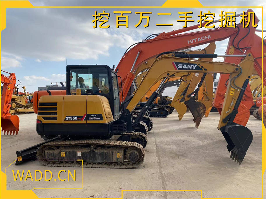 二手三一55挖掘機
