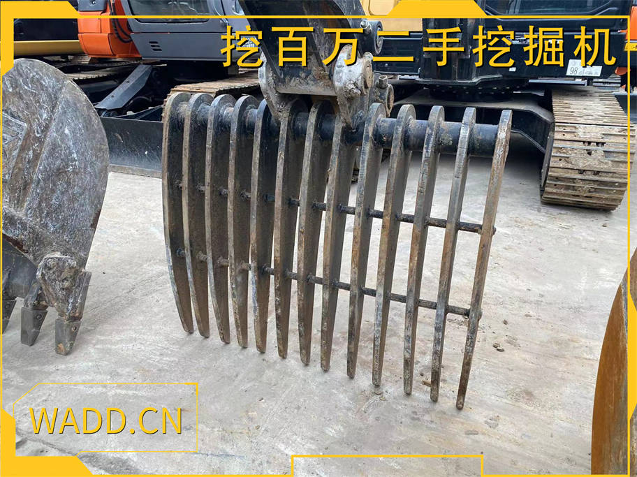 二手三一55挖掘機改裝耙子 | 提升土地整平效率的最佳選擇 Used SANY 55 Excavator Rake Attachment Retrofit | The Best Choice to Enhance Land Leveling Efficiency