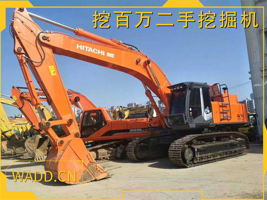 二手日立470挖掘機