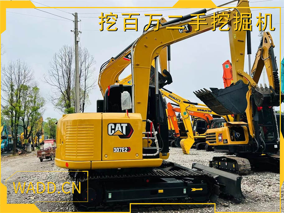 二手卡特307E2挖掘機(jī) - 小型高效的施工利器 Used CAT 307E2 Excavator - Compact and Efficient Construction Powerhouse