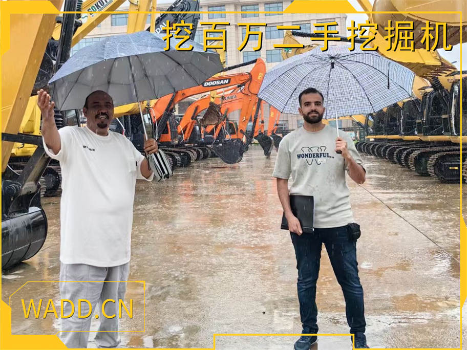 哈薩克斯坦客戶現場挑選二手挖掘機的成功案例 Success Story: Kazakhstani Clients On-Site Selection of Used Excavators